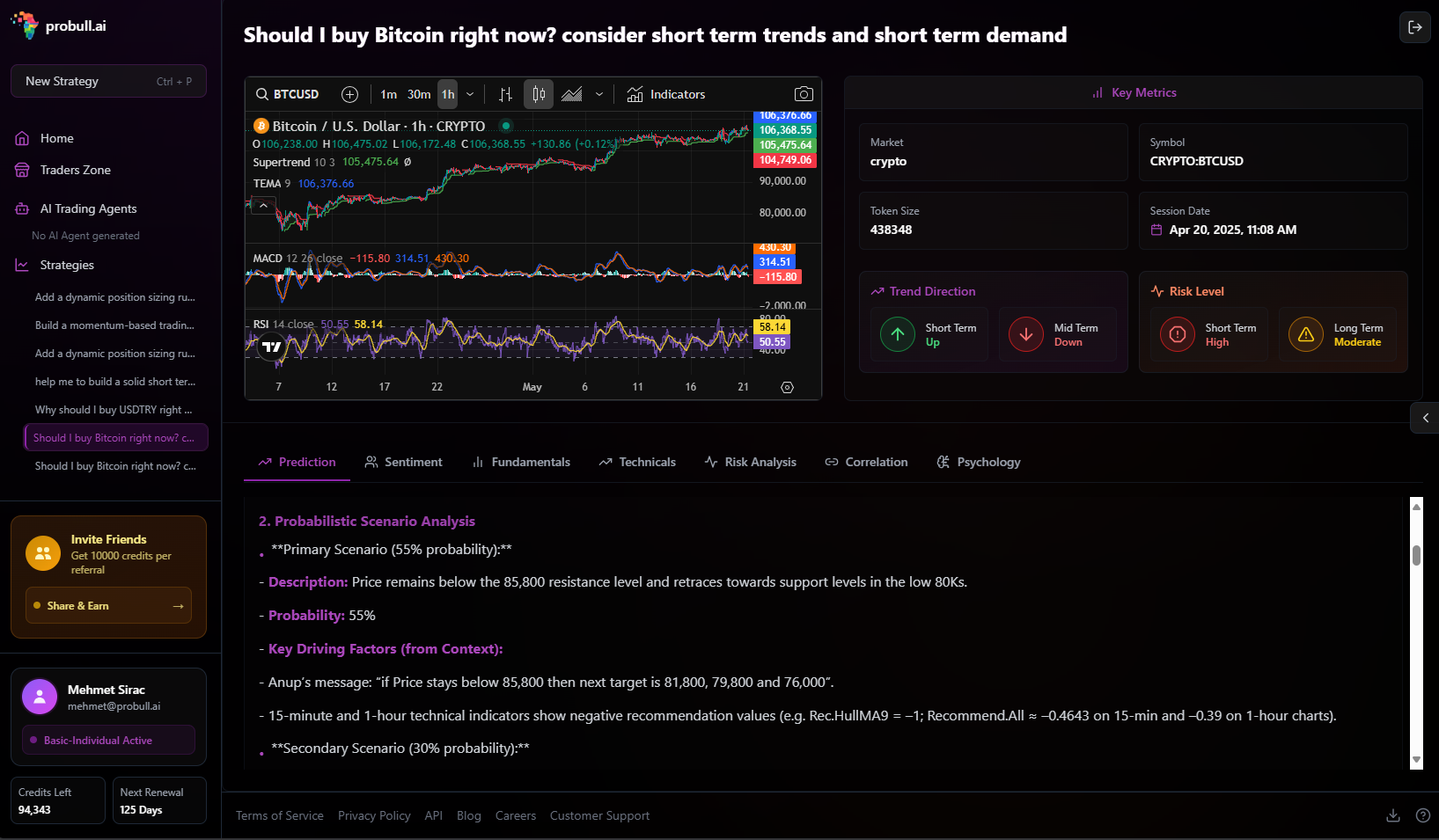 Probull AI | Trade with AI | #1 Advanced AI Trading & Strategy Development  Platform